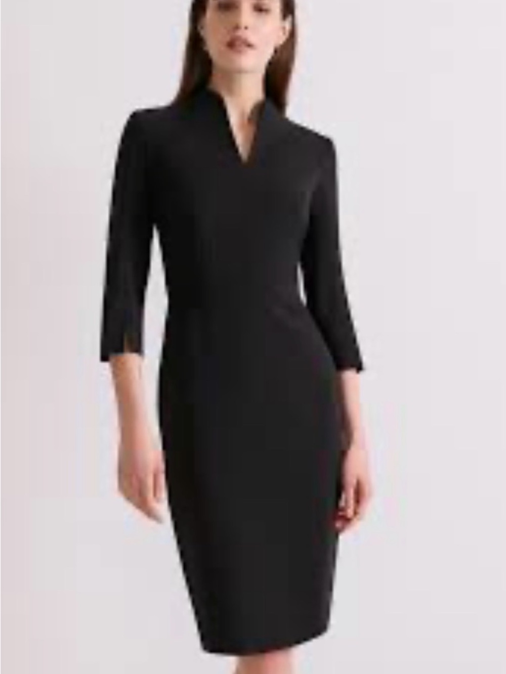 Libby Hanover Black Sheath Dress